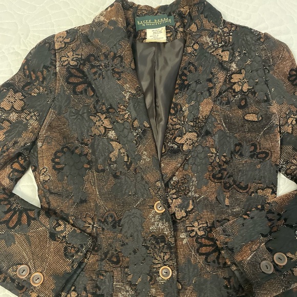 Vintage 80s Harve Benard Floral Jacket - Picture 6 of 7